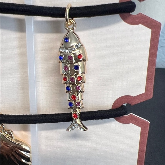 Camila Coelho | Sea Motif Charm Hair Tie Set - Picture 4 of 7